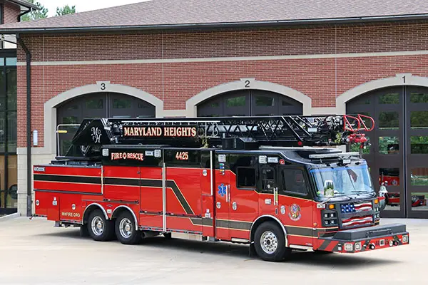 Rescue Ladder 4425, a 2018 109-foot aerial ladder truck