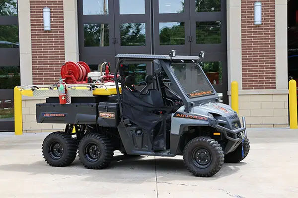All-Terrain Vehicle 4428, a 2014 Polaris 6x6 Ranger