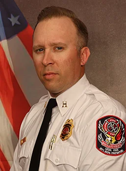 Portrait of Fire Marshal Matt Taetz