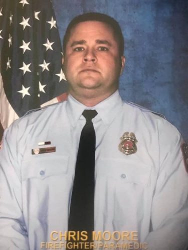 Firefighter Paramedic Chris Moore