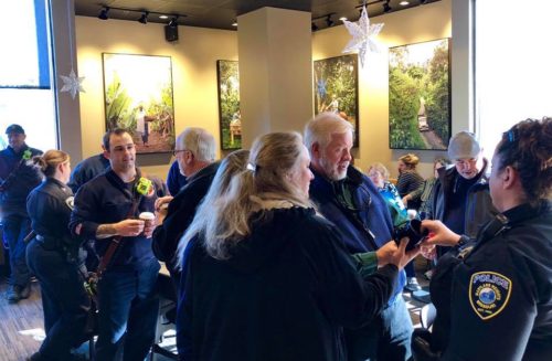First Responders at Starbucks